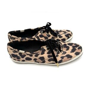 keds x Kate Spade‎ New York Champion Satin Sneakers Leopard 8 US 39 EU